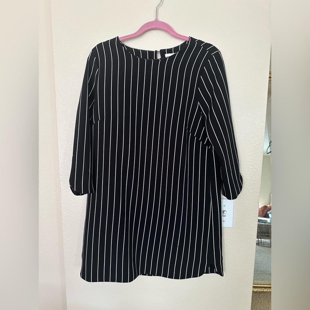 H&M Pinstripe Dress